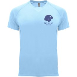 Bahrain sportowa koszulka męska z krótkim rękawem błękitny (R04072H1)