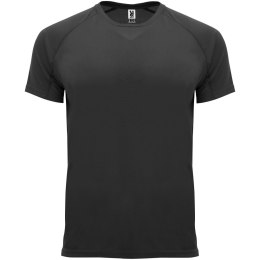 Bahrain sportowa koszulka męska z krótkim rękawem czarny (R04073O1)