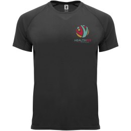 Bahrain sportowa koszulka męska z krótkim rękawem czarny (R04073O1)