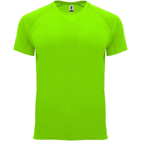 Bahrain sportowa koszulka męska z krótkim rękawem fluor green (R04075B5)