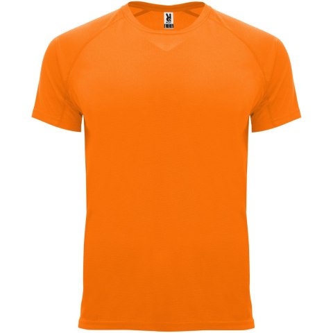 Bahrain sportowa koszulka męska z krótkim rękawem fluor orange (R04073L3)