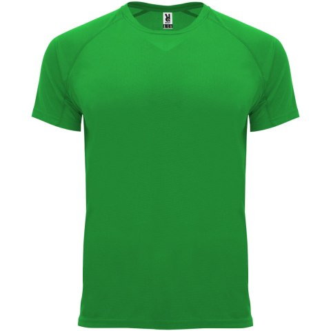 Bahrain sportowa koszulka męska z krótkim rękawem green fern (R04075D1)