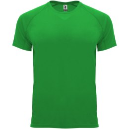 Bahrain sportowa koszulka męska z krótkim rękawem green fern (R04075D3)