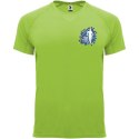 Bahrain sportowa koszulka męska z krótkim rękawem lime / green lime (R04072X4)