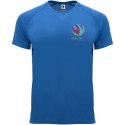Bahrain sportowa koszulka męska z krótkim rękawem royal (R04074T6)