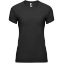 Bahrain sportowa koszulka damska z krótkim rękawem czarny (R04083O3)