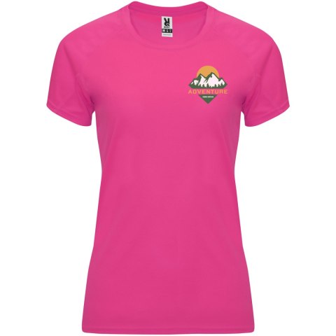 Bahrain sportowa koszulka damska z krótkim rękawem pink fluor Bahrain sportowa koszulka damska z krótkim rękawem pink fluor
