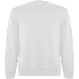 Batian bluza unisex z okrągłym dekoltem biały