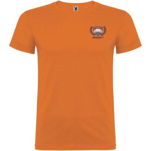 Beagle koszulka męska z krótkim rękawem pomarańczowy (R65543I3)