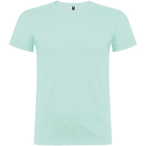 Beagle koszulka męska z krótkim rękawem zielony miętowy (R65543B0)