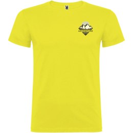Beagle koszulka męska z krótkim rękawem żółty (R65541B2)