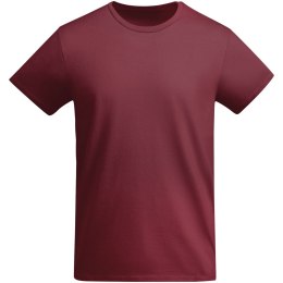 Breda koszulka męska z krótkim rękawem garnet (R66982P1)