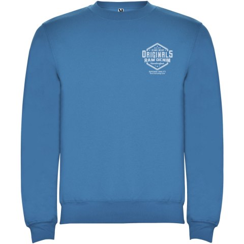 Batian ECO bluza unisex z okrągłym dekoltem błękit oceanu