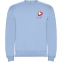 Batian ECO bluza unisex z okrągłym dekoltem błękitny