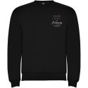 Batian ECO bluza unisex z okrągłym dekoltem czarny