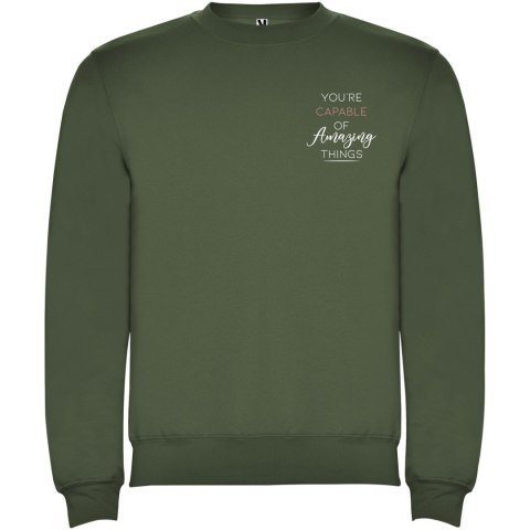 Batian ECO bluza unisex z okrągłym dekoltem venture green Batian ECO bluza unisex z okrągłym dekoltem venture green