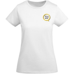 Breda koszulka damska z krótkim rękawem biały (R66991Z1)