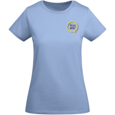 Breda koszulka damska z krótkim rękawem błękitny (R66992H1)