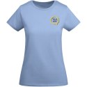 Breda koszulka damska z krótkim rękawem błękitny (R66992H2)