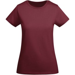 Breda koszulka damska z krótkim rękawem garnet (R66992P3)