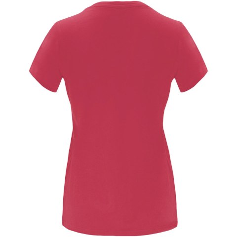 Capri koszulka damska z krótkim rękawem chrysanthemum red Capri koszulka damska z krótkim rękawem chrysanthemum red