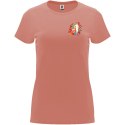 Capri koszulka damska z krótkim rękawem clay orange