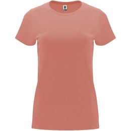 Capri koszulka damska z krótkim rękawem clay orange