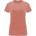 Capri koszulka damska z krótkim rękawem clay orange