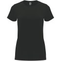 Capri koszulka damska z krótkim rękawem dark lead (R66834B4)