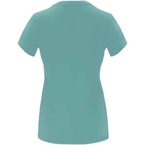 Capri koszulka damska z krótkim rękawem dusty blue Capri koszulka damska z krótkim rękawem dusty blue