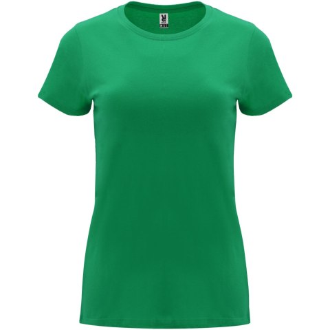 Capri koszulka damska z krótkim rękawem kelly green (R66835H1)