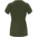 Capri koszulka damska z krótkim rękawem venture green (R66834Y5)