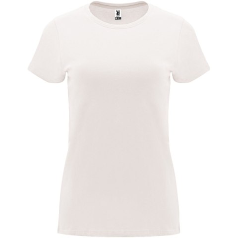 Capri koszulka damska z krótkim rękawem vintage white (R66832C2)