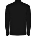 Estrella koszulka męska polo z długim rękawem czarny (R66353O2)
