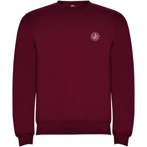 Ulan bluza unisex z zamkiem błyskawicznym na całej długości garnet (K10702PL)