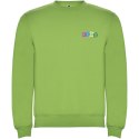 Ulan bluza unisex z zamkiem błyskawicznym na całej długości oasis green