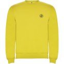 Ulan bluza unisex z zamkiem błyskawicznym na całej długości żółty