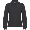 Estrella koszulka damska polo z długim rękawem dark lead (R66364B1)