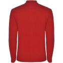 Estrella koszulka męska polo z długim rękawem czerwony (R66354I1)