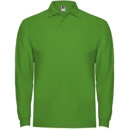 Estrella koszulka męska polo z długim rękawem grass green (R66355C4)