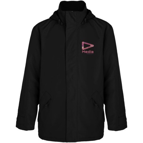 Europa ocieplana kurtka unisex czarny Europa ocieplana kurtka unisex czarny