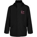 Europa ocieplana kurtka unisex czarny