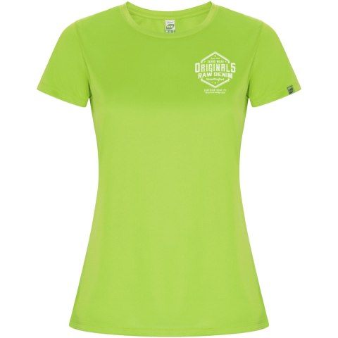 Imola sportowa koszulka damska z krótkim rękawem fluor green Imola sportowa koszulka damska z krótkim rękawem fluor green