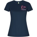 Imola sportowa koszulka damska z krótkim rękawem navy blue