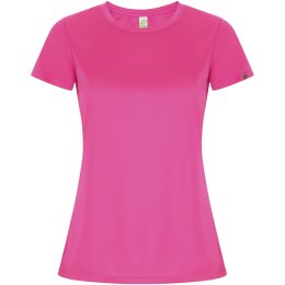 Imola sportowa koszulka damska z krótkim rękawem pink fluor