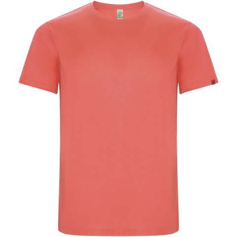 Imola sportowa koszulka dziecięca z krótkim rękawem fluor coral Imola sportowa koszulka dziecięca z krótkim rękawem fluor coral