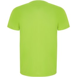Imola sportowa koszulka dziecięca z krótkim rękawem fluor green