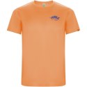 Imola sportowa koszulka dziecięca z krótkim rękawem fluor orange