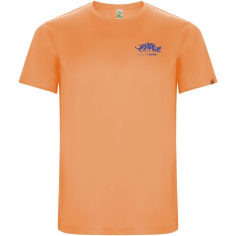 Imola sportowa koszulka dziecięca z krótkim rękawem fluor orange Imola sportowa koszulka dziecięca z krótkim rękawem fluor orange