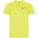 Imola sportowa koszulka dziecięca z krótkim rękawem fluor yellow Imola sportowa koszulka dziecięca z krótkim rękawem fluor yellow